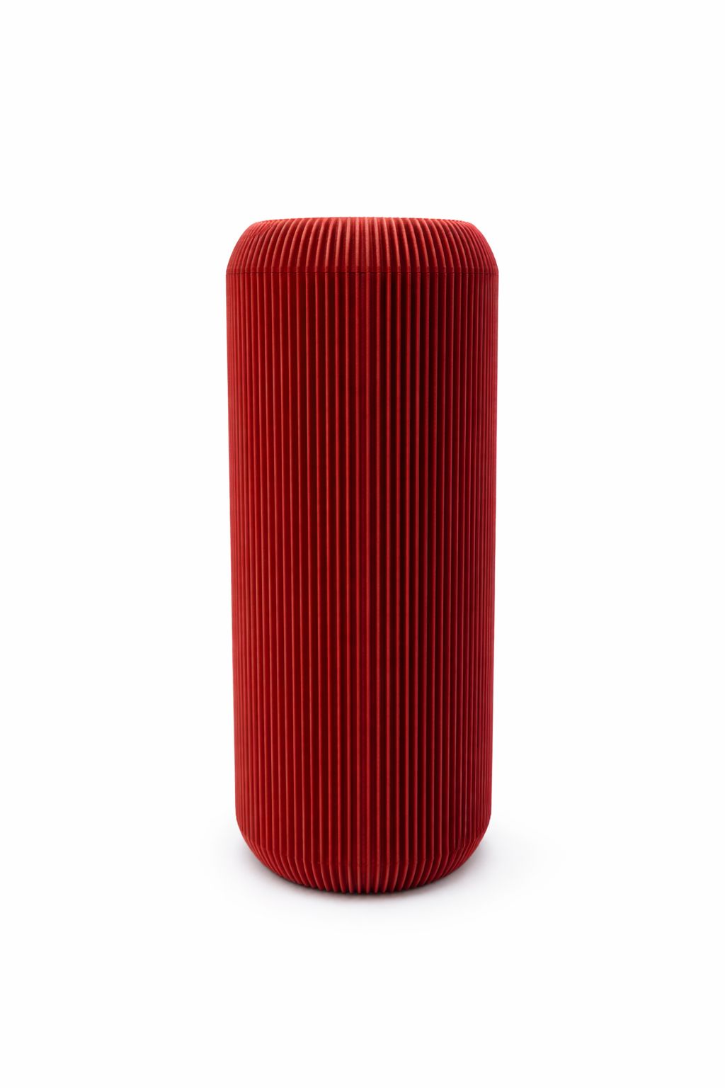 piggy bank red side